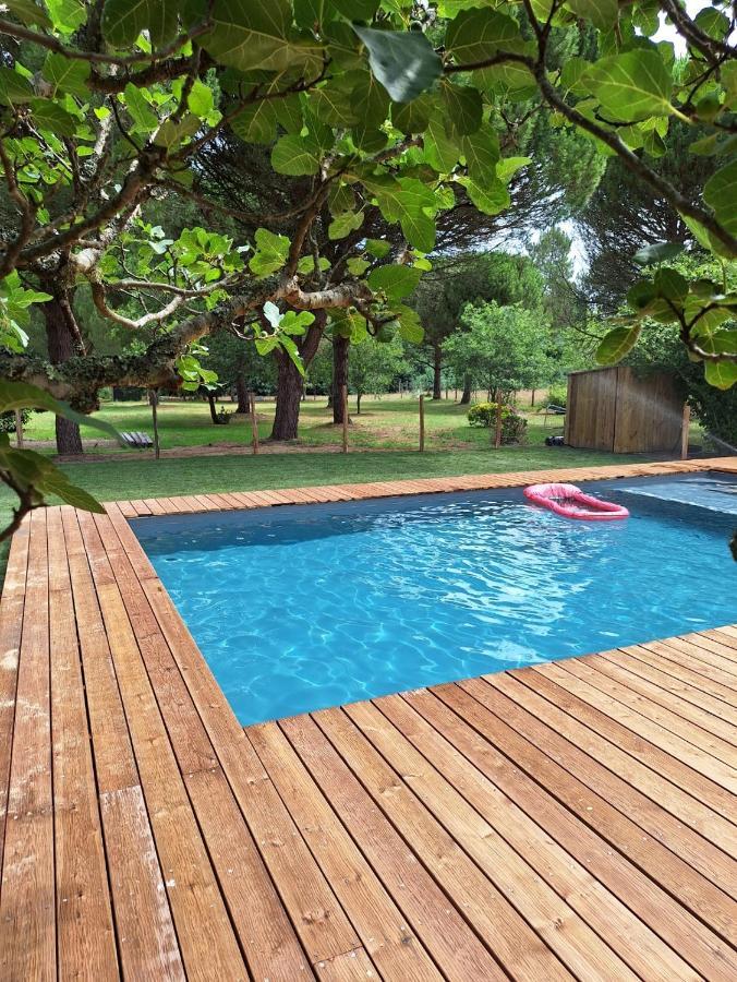 La Pinede Du Cheou, Piscine, Logement Independant, Parking, Draps, Wifi Fibre ميميزا بلاج المظهر الخارجي الصورة